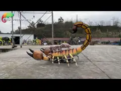 Lifelike Realistic Animatronic Animals Scorpions Fight With Ants Sun Resistance