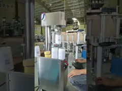 Automatyczna maszyna do zamykania puszek z tworzywa sztucznego z metalu PET Maszyna do puszek do żywności Tin Seamer