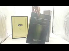 Повторно использованная картонная коробка Kraft бумажная роскошная для текила пива сока video