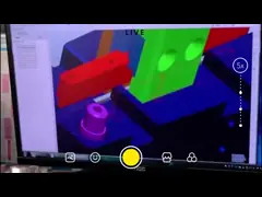 Металл высокой точности штемпелюя прессформу, твердость инструментов HRC80 HRC90 заливки формы video