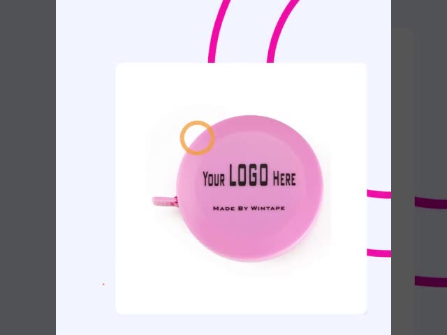 60 Inch Pink Personalised Sewing Tape Measure Cute Soft Flexible