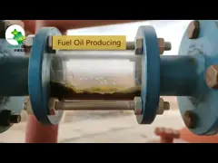 Автоматический завод пиролиза 15 тонн ненужный пластиковый рециркулирует пластмассу к заводу масла video