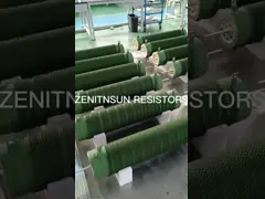 1000W гофрировало трубку Проволочный резистора наивысшей мощности керамическую для инвертора video