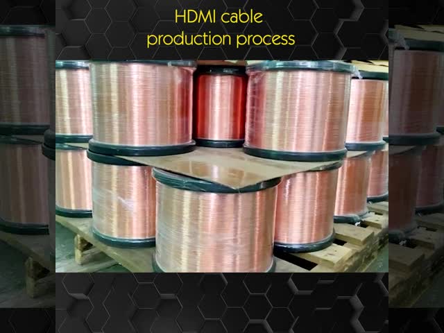 90 seconds to know HDMI cable production process