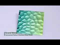 o espelho 8K carimbou a placa de aço inoxidável do teto da ondinha de aço inoxidável da água da folha 0.5mm