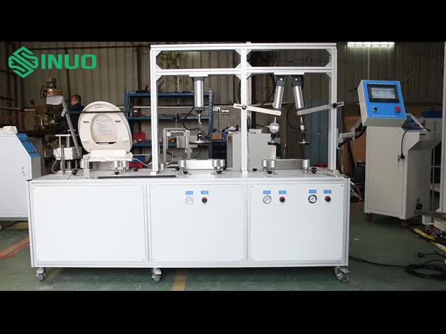 トイレシートの機械的強度試験機 IEC 60335-2-84 機械的ストレスの試験