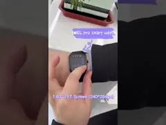 LW82pro Pols Bluetooth Smartwatch met Waterdichte Vraageigenschap IP68