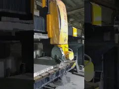 Ось 22kw филировальной машины 5 резца камня моста CNC для мрамора гранита video