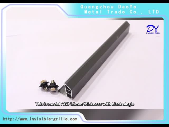 アルミニウム滑走の柵3cmのギャップはのためのペット花を保護する