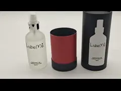 Luxury Custom Printed Paper Tubes , Round Cardboard Tube For Perfume Essential Oil