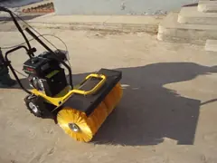 Многофункциональный метельщик снега силы бензина механических инструментов сада video