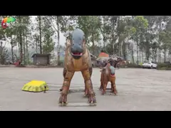 Modelo realista For Amusement Park del dinosaurio de Parasaurolophus del dinosaurio Animatronic de tamaño natural del parque temático