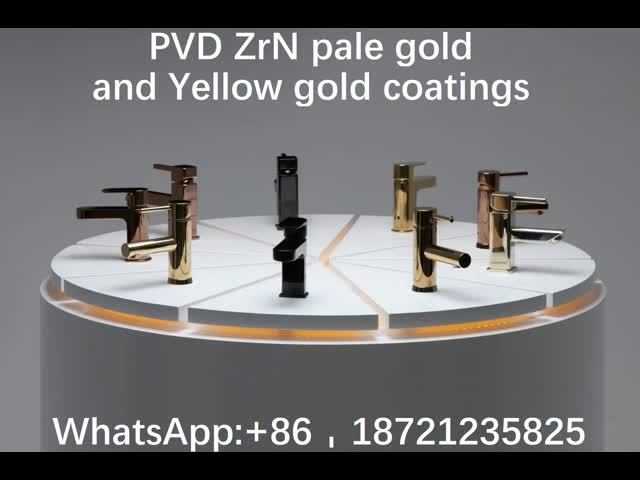 銅合金 タップス PVD ゴールドプラチング マシン,TiN ゴールド ZrN ゴールド PVDプラチング マシン
