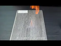 Unilin нажимает на древесину SPC справляясь плитки настила винила Pvc 4mm Eco дружелюбные video