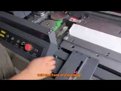 A3 PUR Book Glue Binding Machine Semi Automatic S2000P video