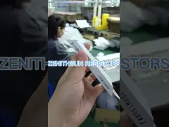 Резистор 50w резистора IP20 ZENITHSUN динамический тормозя алюминиевый покрыванный Проволочный video