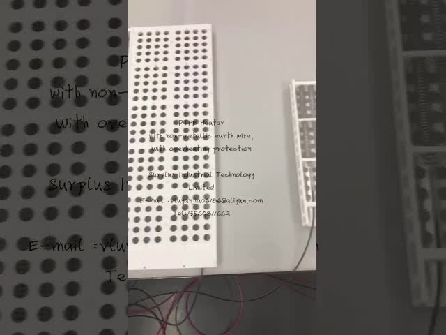 Flat PFA Immersion Tank Heaters Submersible For Etching / Copper Plating Bath