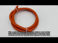 Самый высокий шланг 1/8inch топливопровода тормозного рукава нейлона расхода потока для автомобиля и мотоцикла video