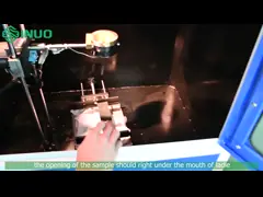 Hot Flaming Oil Flammability Test Chamber IEC 60950 Annex A.3