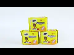 БЕСПЛАТНЫЙ НАБОК Безопасный органический хлопок Ультратонкие санитарные прокладки Прозрачные бесплатные одноразовые санитарные прокладки video