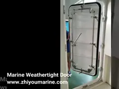 4 θαλάσσια Weathertight πόρτα 10mm χάλυβα στέγασης συνδετήρων πάχος