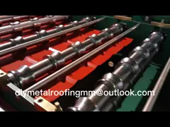 Толь TR20 7.5T формируя цвет PLC машины 380V покрыл настилать крышу машина листа video