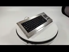 Rugged Military Silicone EMC Keyboard IP68 Backlight With Touchpad
