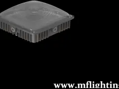 China Led Canopy Lights with Tempered Glass Reflector suspend mounted supplier
