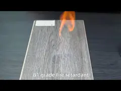 Не огнеопасный твердый винил SPC ядра справляясь система щелчка влажного доказательства video