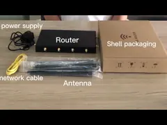 Маршрутизатор маршрутизаторов 5g WS1208 1200Mbps 4G 5G беспроводной с черной раковиной металла video