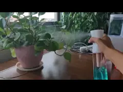 Botella de pulverizador de niebla fina cosmética 500 ml Cabello Agua alcohol Botella de spray continuo de plástico