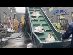 PE PP Plastic Recycling Equipment Crushing Washing Drying