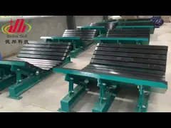 Материал кровати удара транспортера UHMWPE износоустойчивый вручая для горнодобывающей промышленности video