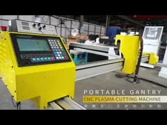 Компактный дизайн машины резца плазмы CNC Huayuan 63A 160A 200A мобильный video