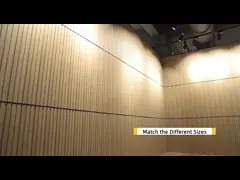 OEM Antiwear   Крытое плакирование стены покрывает дизайн Multicolors современный video