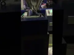 Данные по билета полки супермаркета обнажают машину штранг-прессования профиля PVC video