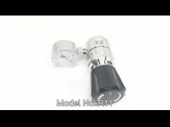 Регулируемый газовый регулятор нержавеющей стали 316L регулятора воздушного давления пропана промышленный video