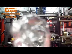 Машина 1500BPH 2cavity бутылки автоматического ЛЮБИМЦА дуя для 3L и 5L video