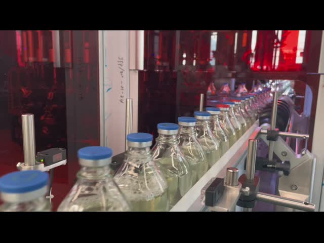 自動ガラスびん検査機