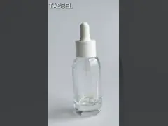 2023 NEW Button Dropper With Glass Bottle Essential Oil Bottle 15ML