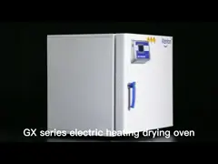 сушилка температуры постоянного взрыва нагрева электрическим током горячего воздуха более сухой печи лаборатории 70L высокотемпературная экспириментально video