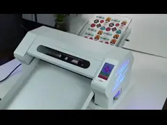 উচ্চ গতির স্টিকার লেবেল কাটার এবং লোগো উৎপাদনের জন্য স্বয়ংক্রিয় মুদ্রণ যন্ত্র