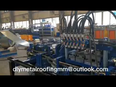 380V CZ Purlin Roll Forming Machine 50hz Steel Structure Purlin Roll Former