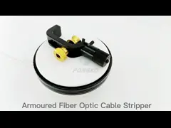 8-28.6mm Fiber Optic Cable Stripper , Armored Fiber Cable Slitter FTTH Transverse