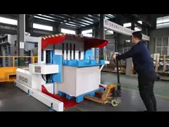 800x1300mm Stapel-Turner Machine Automatic Dust Removing-Papier-Rüttler-Papier-Ausrichtungstransport
