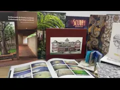 Изготовленное на заказ печатание книжки-раскраски чертежа книгопечатания детей мягкой обложки для детей video