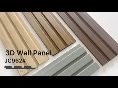 плакирование стены 10cm Ps крытое обшивает панелями декоративную царапину панели стены 3d устойчивую video