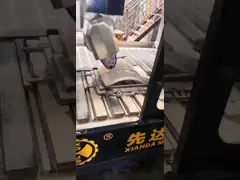Камень CNC 4 осей высекая Worktable шпинделей 1500x3000mm машины двойной video