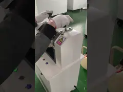 Машина образца IEC 60811 отрезая для подготовки образца кабеля и проводов video