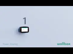 Тип 1 заряжателя 7kw Wallbox EV экрана LCD жилой video